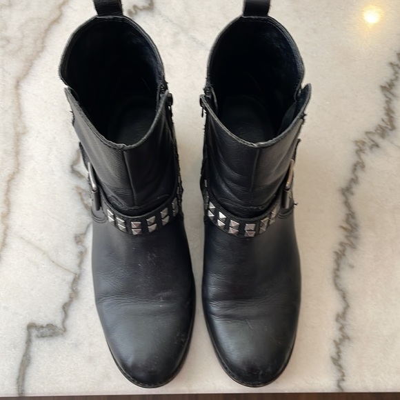 Studded black booties!! - Picture 2 of 3